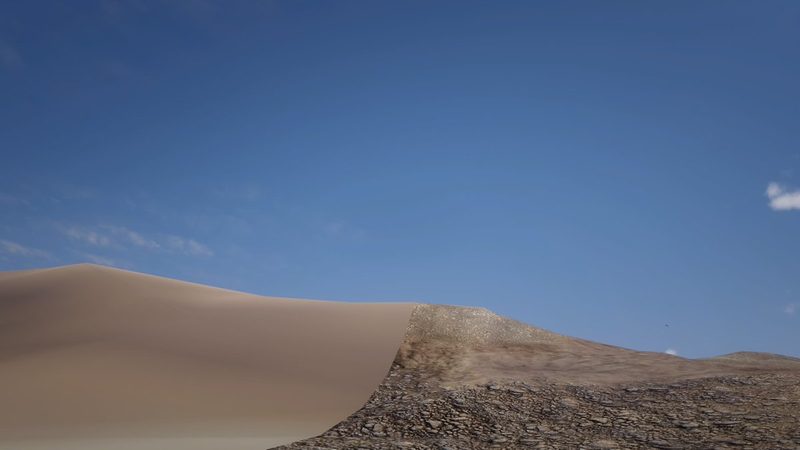Illustration for article titled Red Dead Online Players Escape Game World, Find Beautiful Desert Paradise